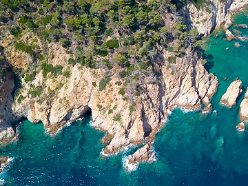 Vistas Areas Costa Brava y Ibiza