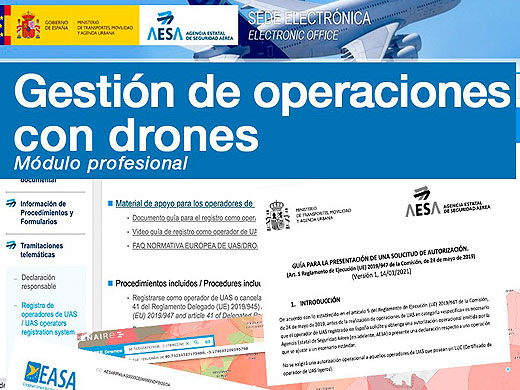 Autorización aesa drones online