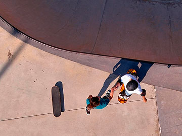 Anuncio de Pokestars en el Skatepark